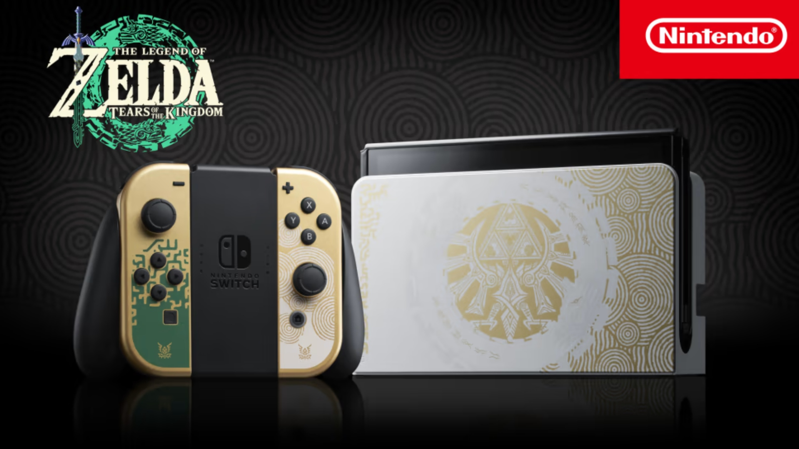 Here's where to buy the Zelda Tears Of The Kingdom Switch OLED Console